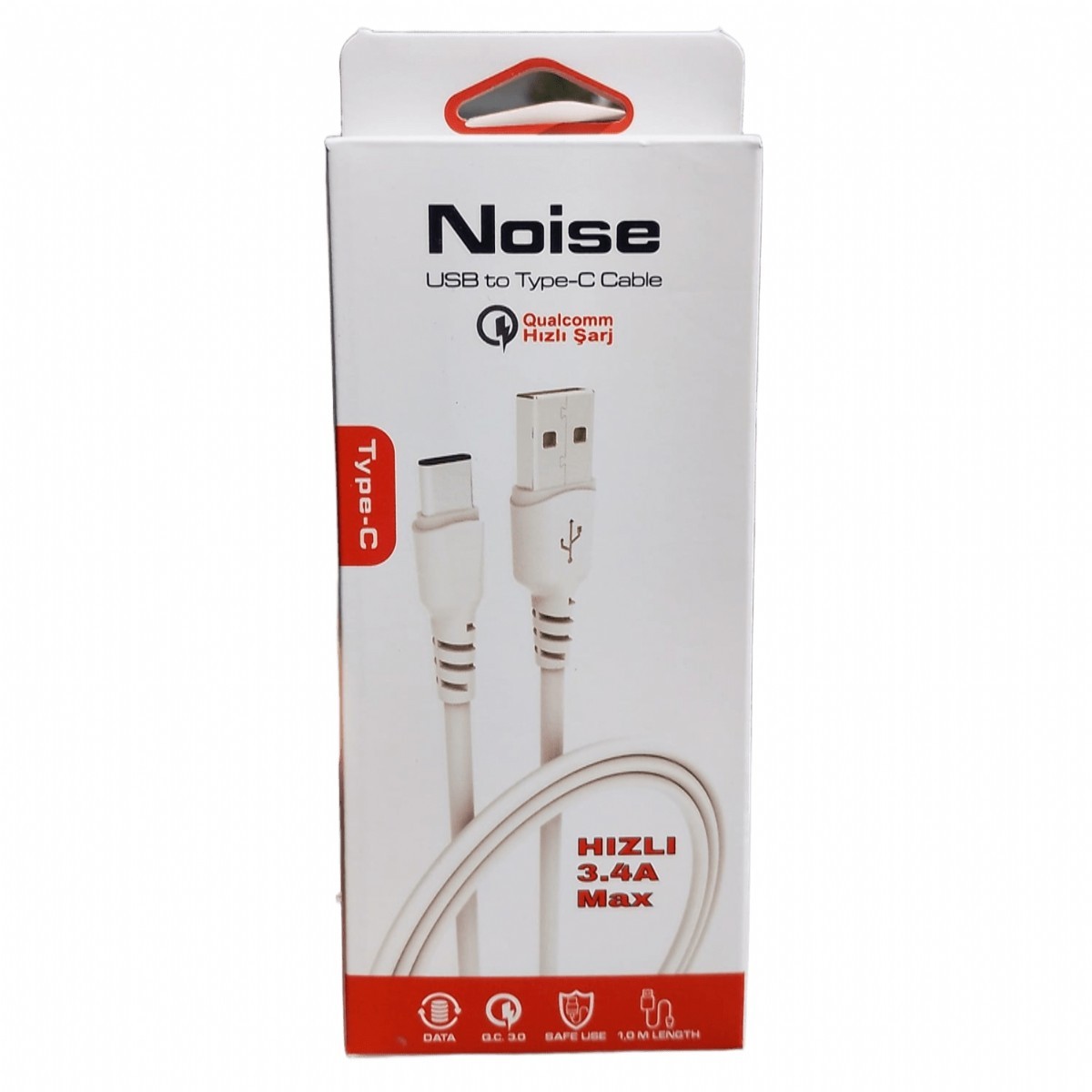 Noise USB to Type-C 3,4 AHızlı Şarj Kablosu