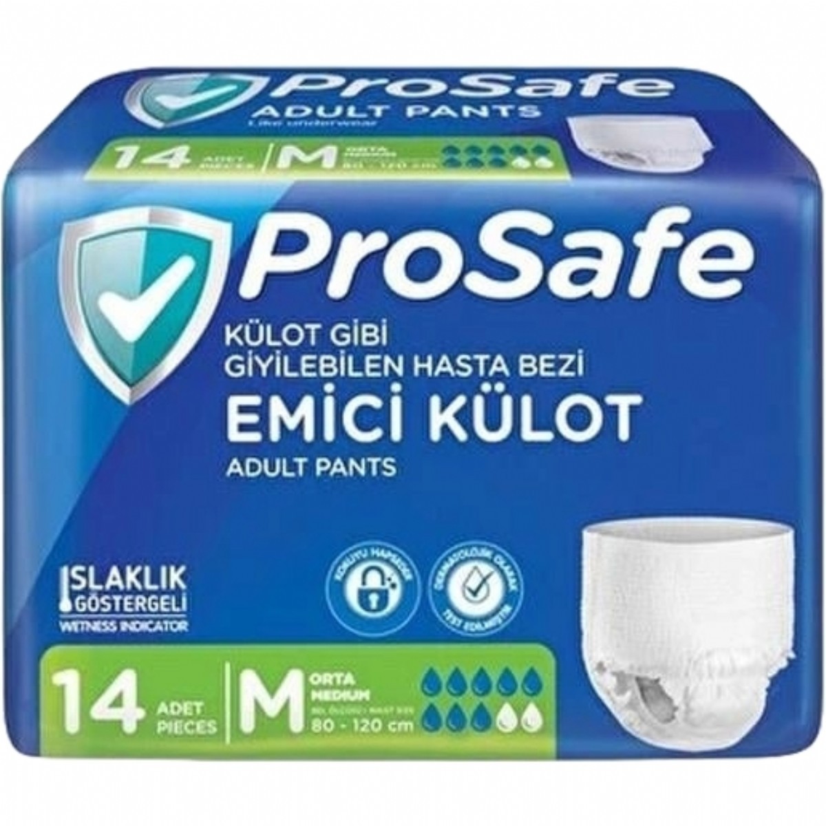 Prosafe Emici Külot Hasta Bezi Orta Medium 14 lü