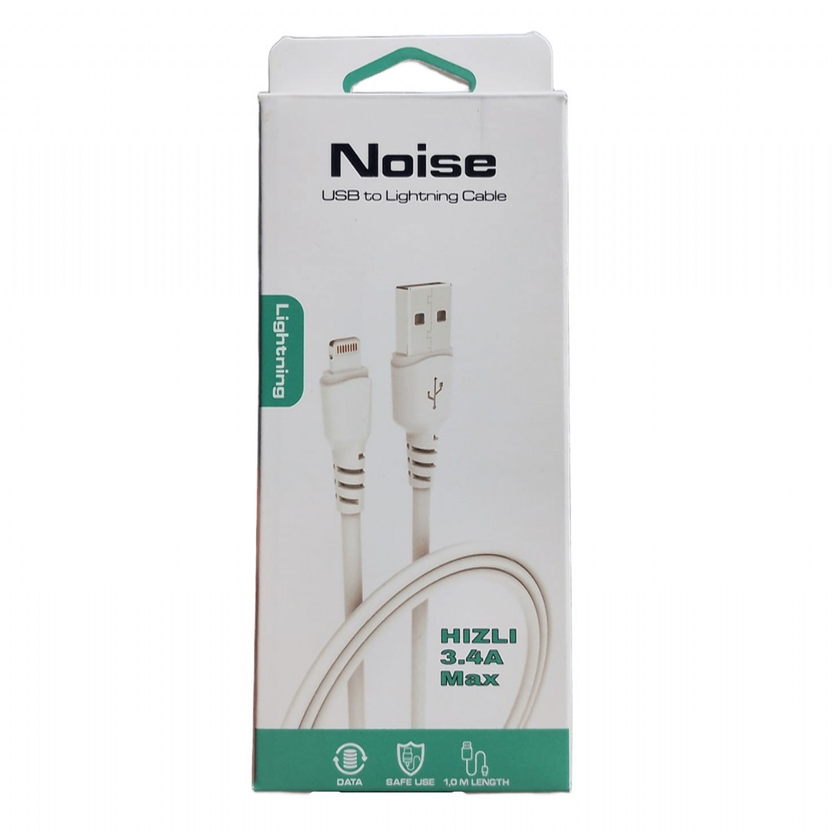 Noise USB to İos Hızlı Şarj Kablosu