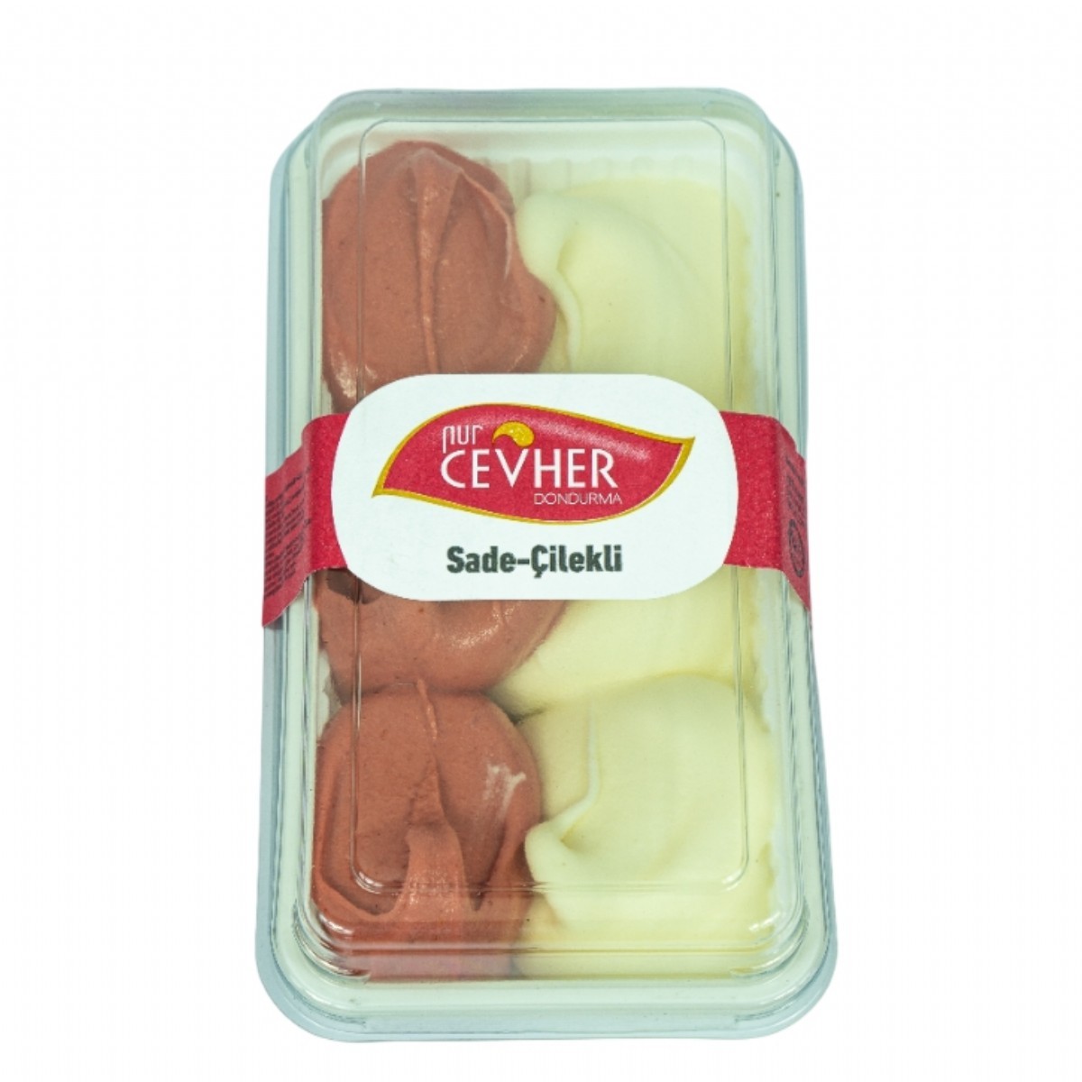Nur Cevher Sade- Çilekli Maraş Dövme Dondurma 480 Gr