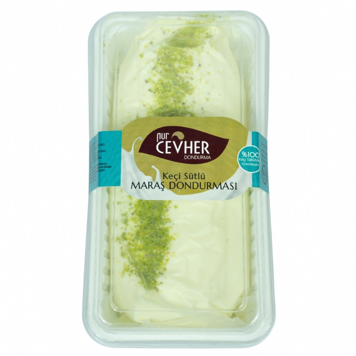 Nur Cevher %100 Keçi Sütlü Maraş Dövme Dondurma 480 Gr