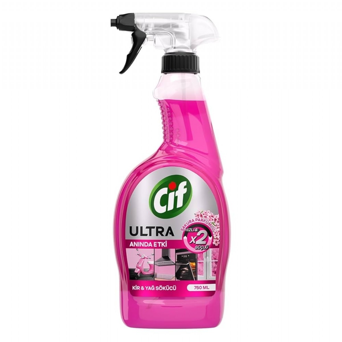 CİF SPREY 750 ML ANINDA ETKİ SAKURA