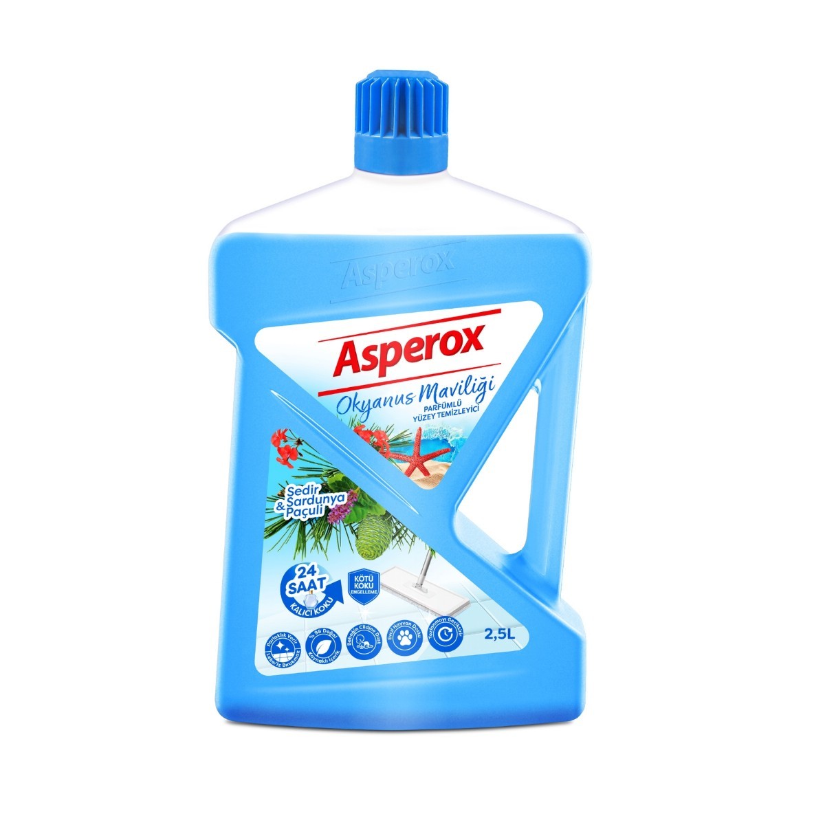 Asperox Okyanus Maviliği Yüzey Temizleyici 2.5 Lt