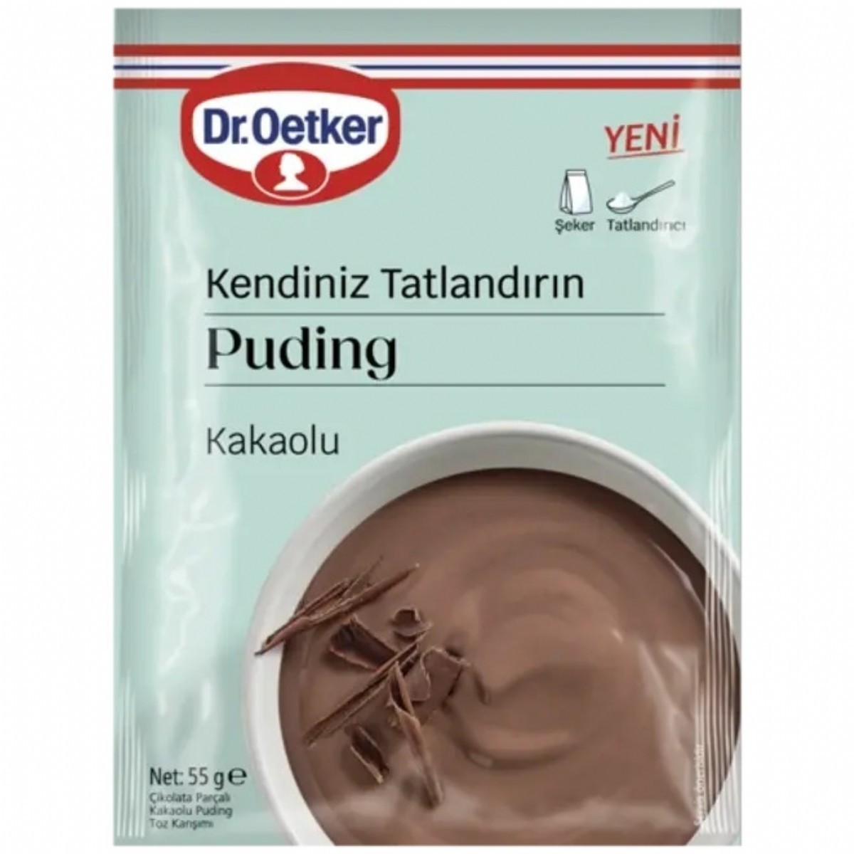 Dr.Oetker Kendiniz Tatlandırın Puding Kakaolu 55 Gr