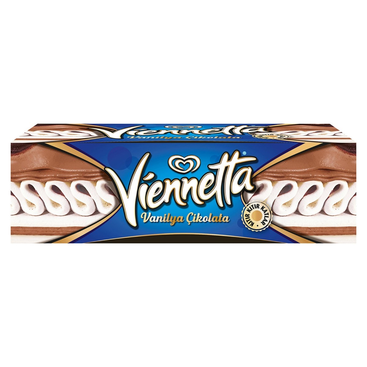 Vienetta Vanilyalı ve Çikolatalı Dondurma 800 Ml