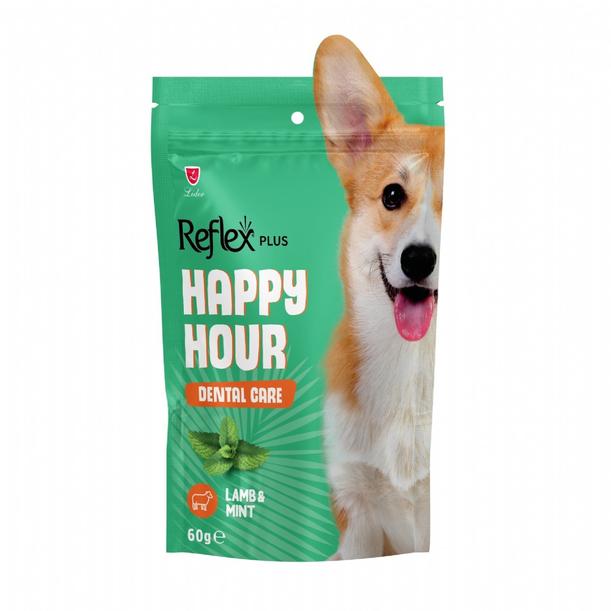 Reflex Plus Kuzu Etli ve Naneli Ağız ve Diş Sağlığı için Destekleyici Köpek Ödül Maması 60 Gr