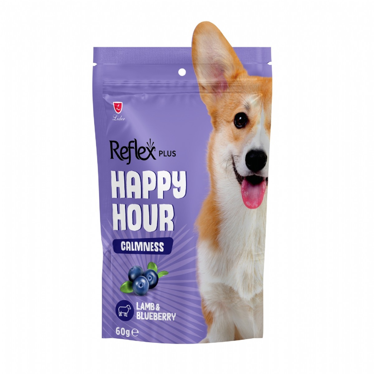 Reflex Plus Kuzu Etli ve Yaban Mersinli Sakinleşmeyi Destekleyici Köpek Ödül Maması 60 Gr