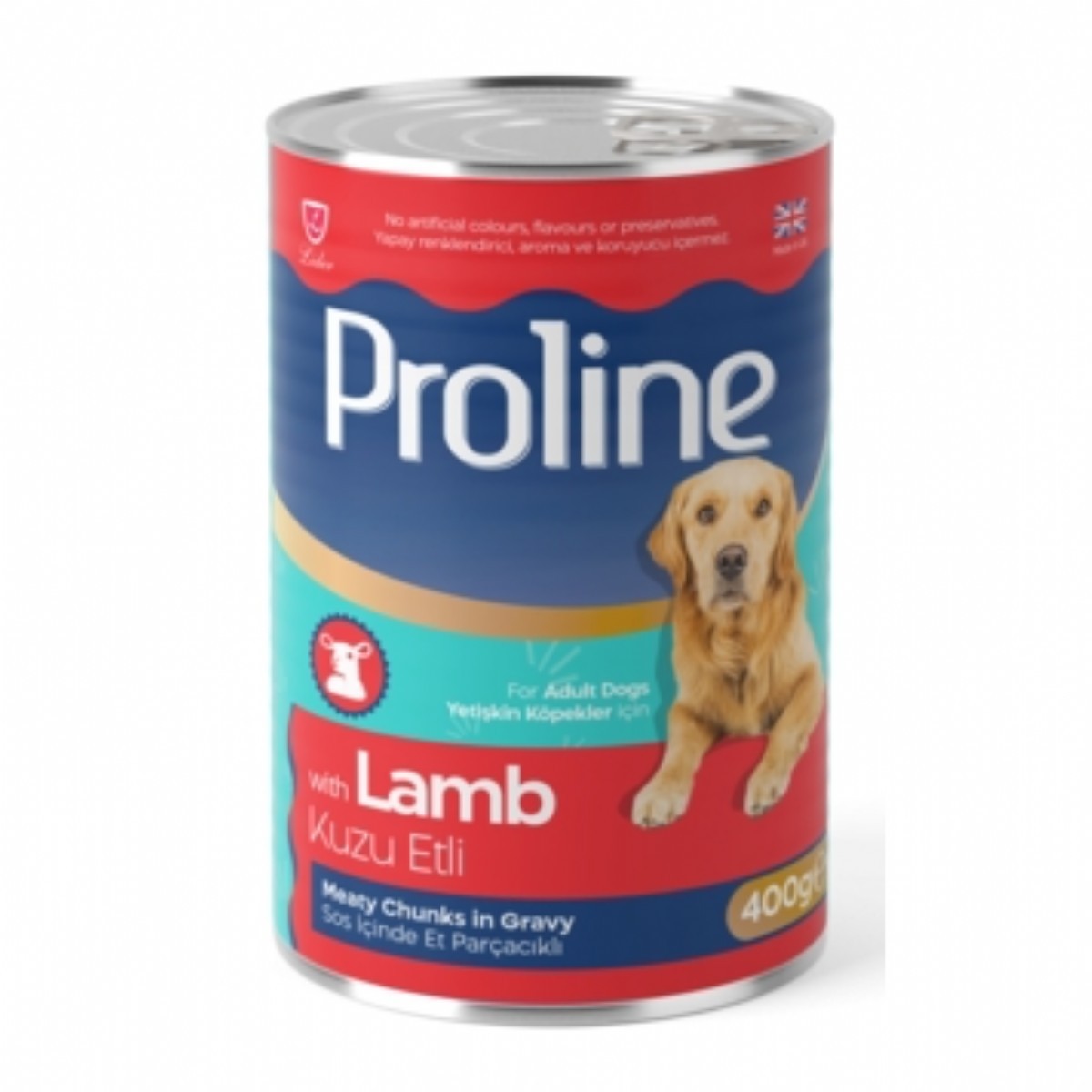 Proline Kuzu Etli Yetis¸kin Sos I·c¸inde Et Parc¸acıklı Konserve Ko¨pek Maması 400 Gr