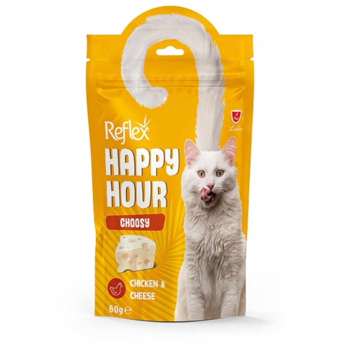 Reflex Tavuk Etli ve Peynirli Seçici Kediler İçin Kedi Ödül Maması 60 Gr