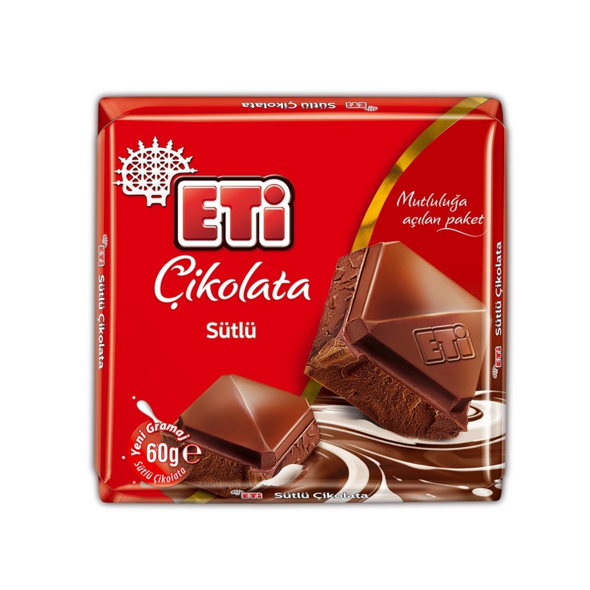 Eti Sütlü Çikolata 60 Gr