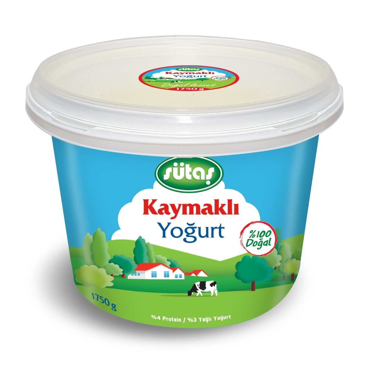 Sütaş Kaymaklı Yoğurt 1750 Gr