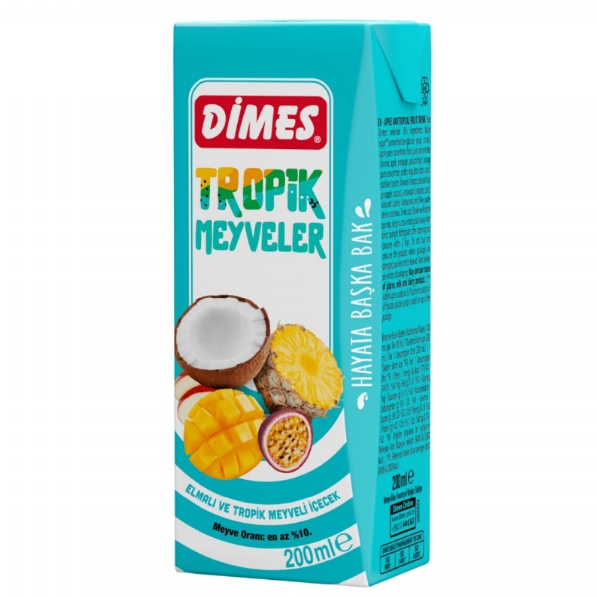 Dimes Tropik Meyveli Meyve Suyu 200 Ml