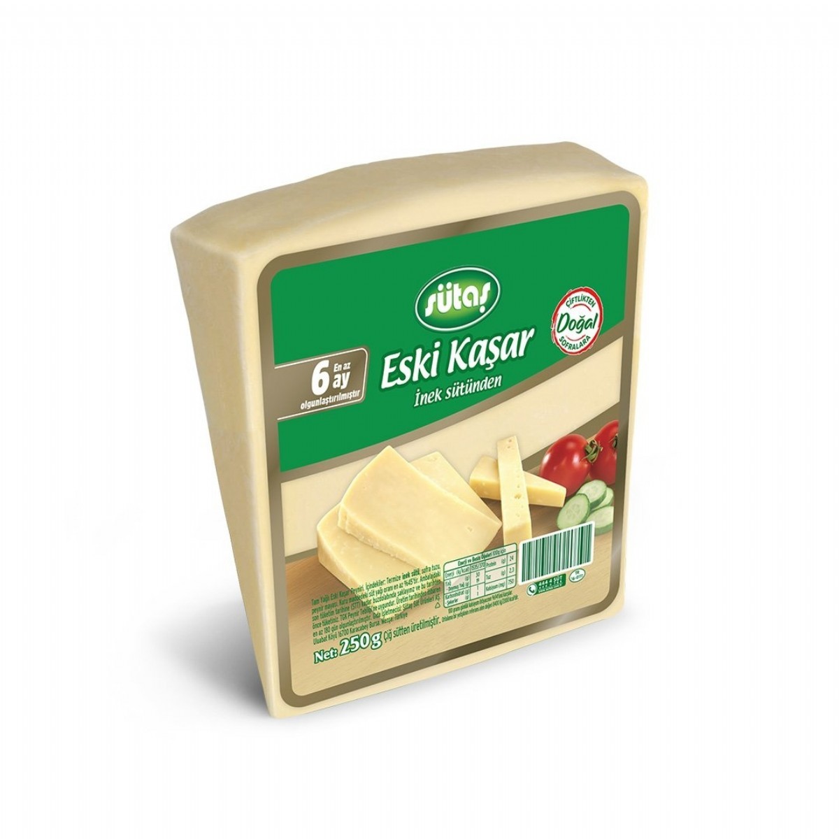 Sütaş Eski Kaşar 250 Gr