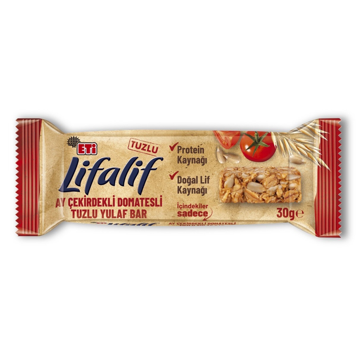 Eti Lifalif Tuzlu Bar Domatesli 30 Gr
