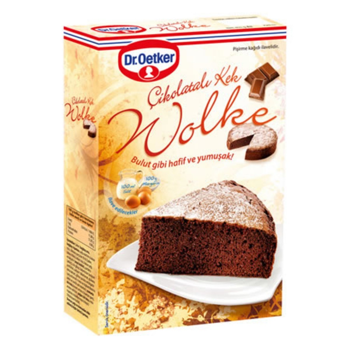 Dr.Oetker Wolke Çikolatalı Kek Karışımı 455 Gr