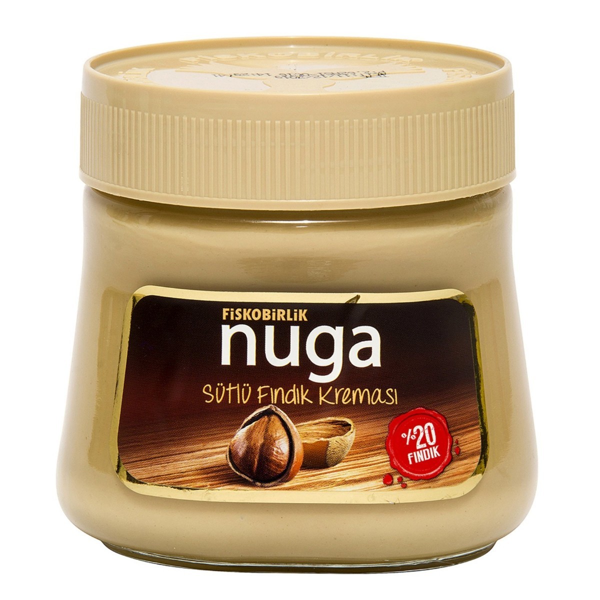 Fiskobirlik Nuga Sütlü Fındık Kreması 350 Gr
