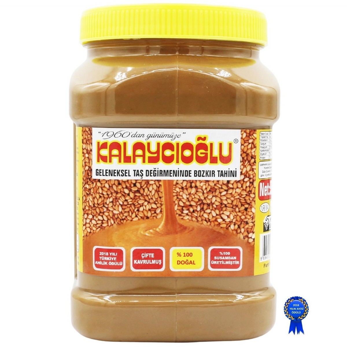 Kalaycıoğlu Tahin Çifte Kavrulmuş 935 Gr