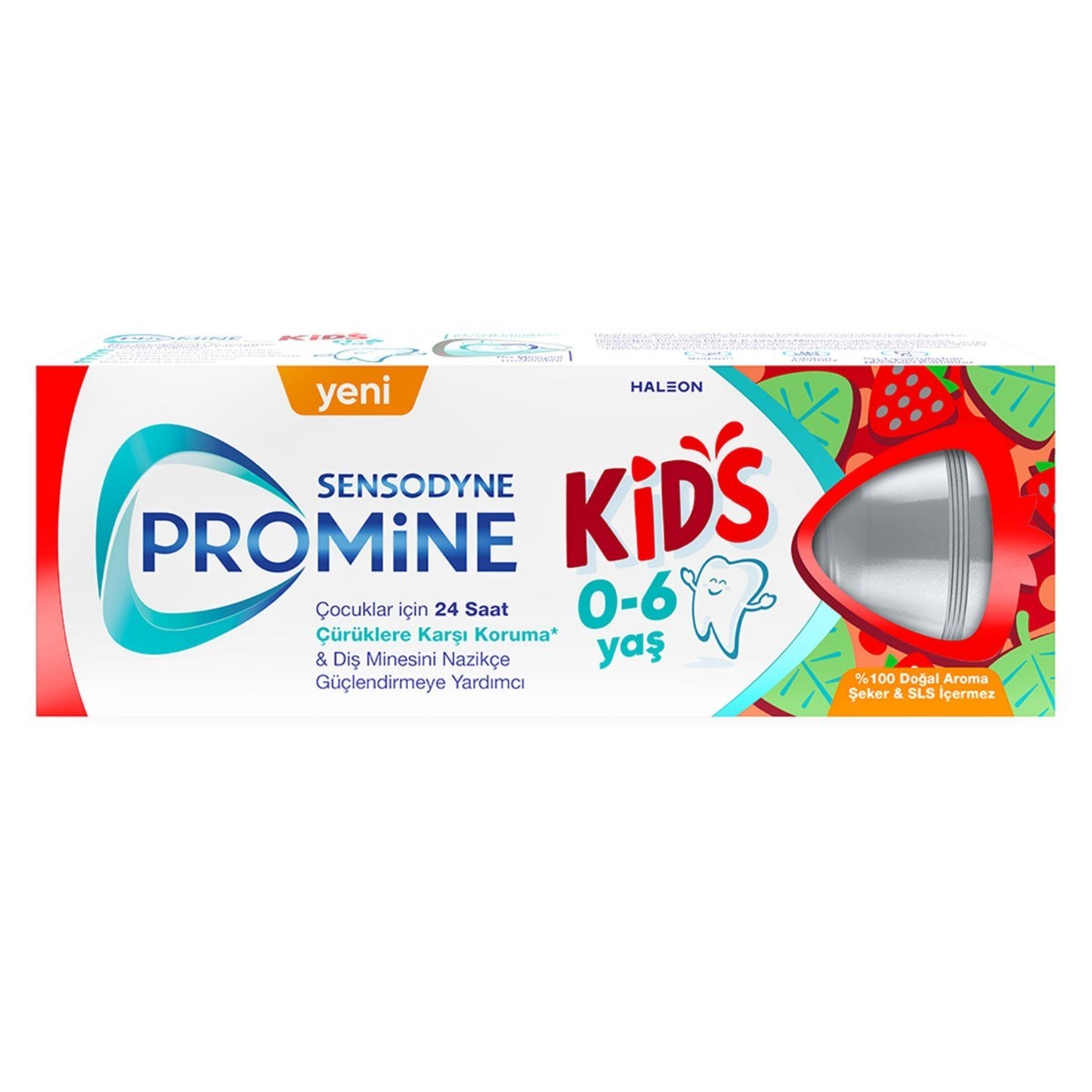 Sensodyne Promine Kids Çilekli  Tatlı Naneli Diş Macunu 50 Ml