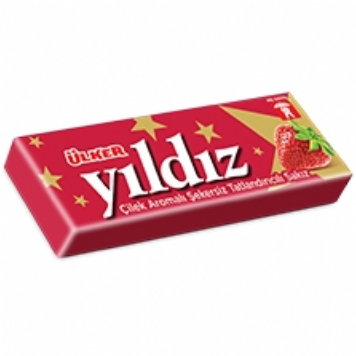 Ülker Yıldız Çilek Aromalı Sakız 7 Gr