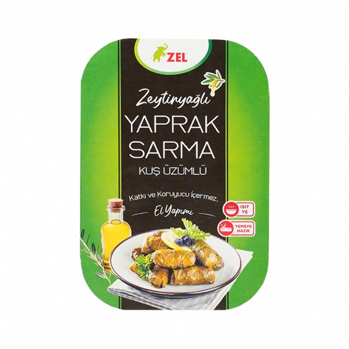 Zel Zeytinyağlı Kuş Üzümlü Yaprak Sarma 200 Gr