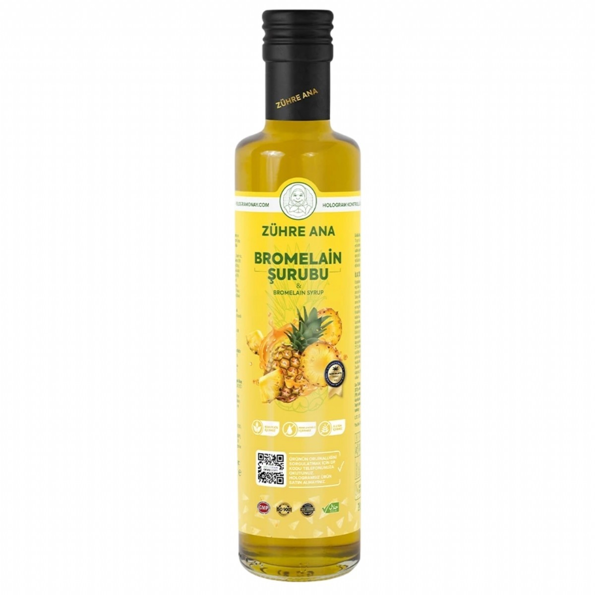 Zühre Ana Bromelain Şurubu 250 Ml