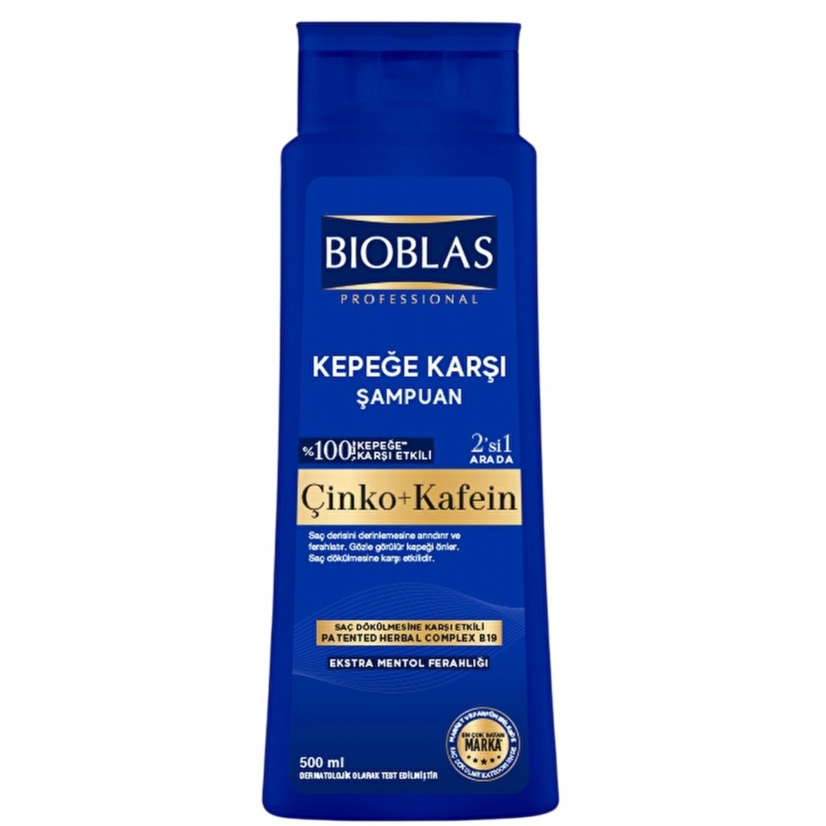 Bioblas Çinko+Kafein Kepeğe Karşı Şampuan 500 Ml