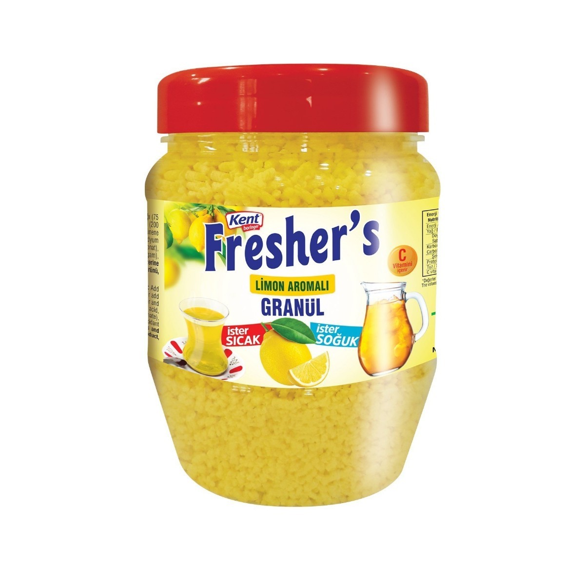 Kent Freshhers Limon Aromalı Granül İçecek 300 Gr