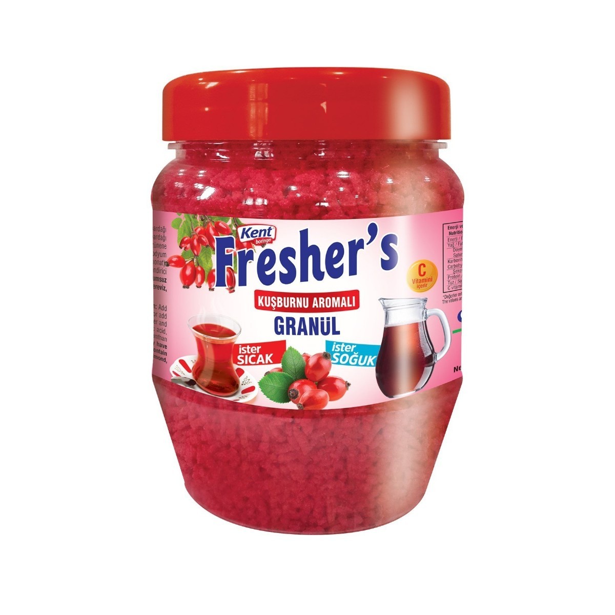 Kent Freshhers Kuşburnu Aromalı Granül İçecek 300 Gr