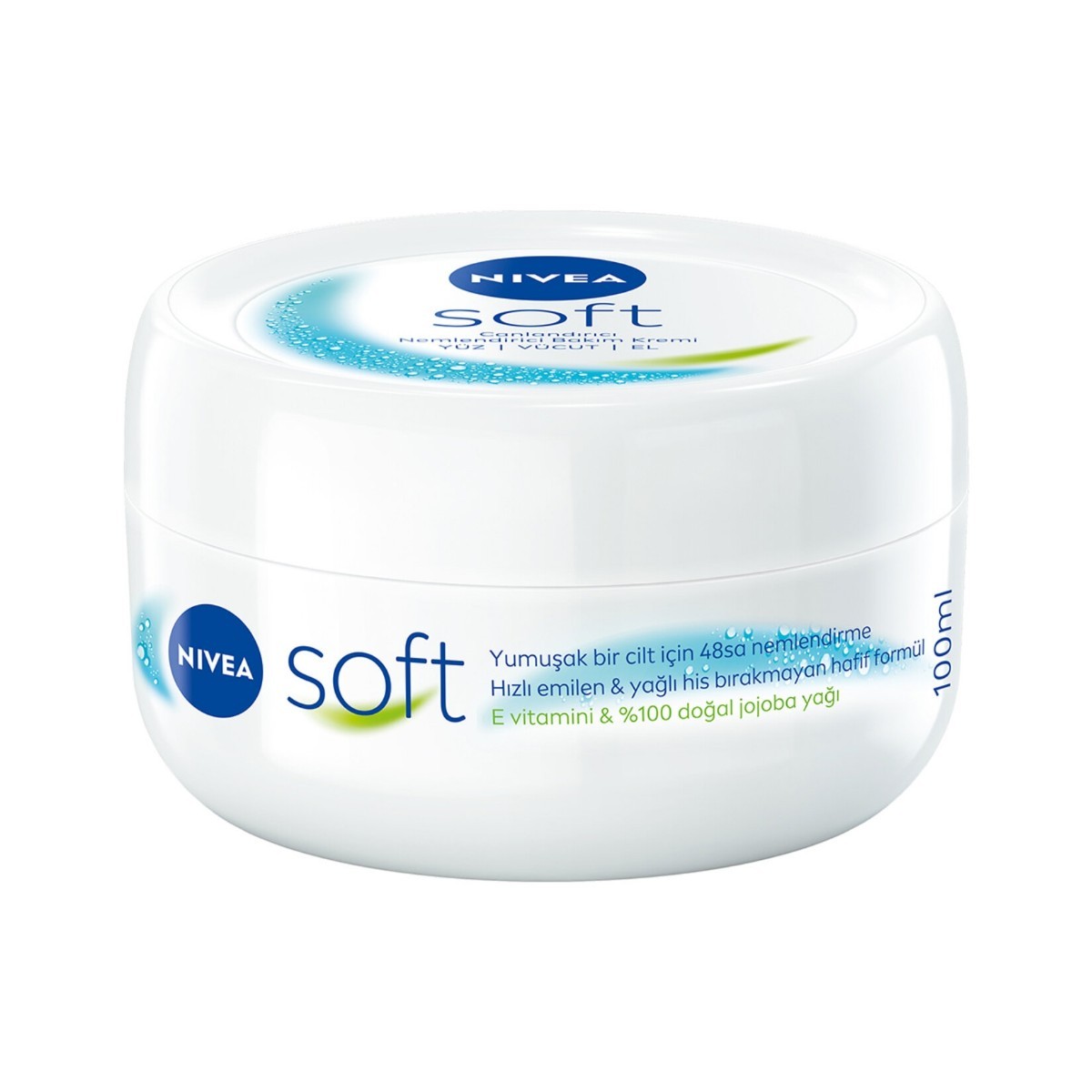 Nivea Soft Nemlendirici Bakım Kremi 100 Ml