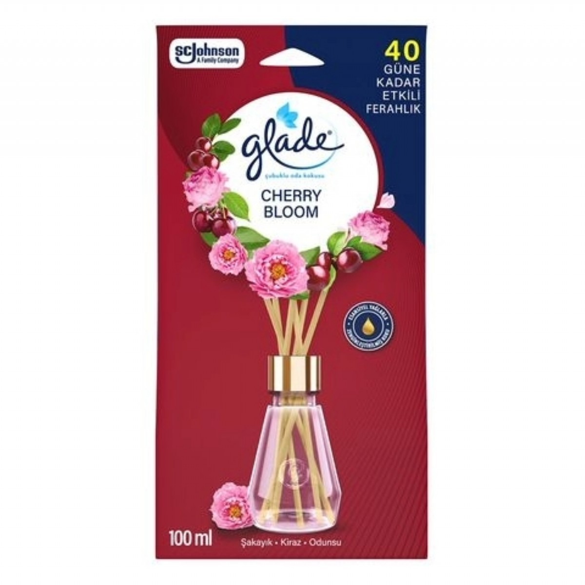Glade Cherry Bloom Çubuklu Oda Kokusu 100 Ml