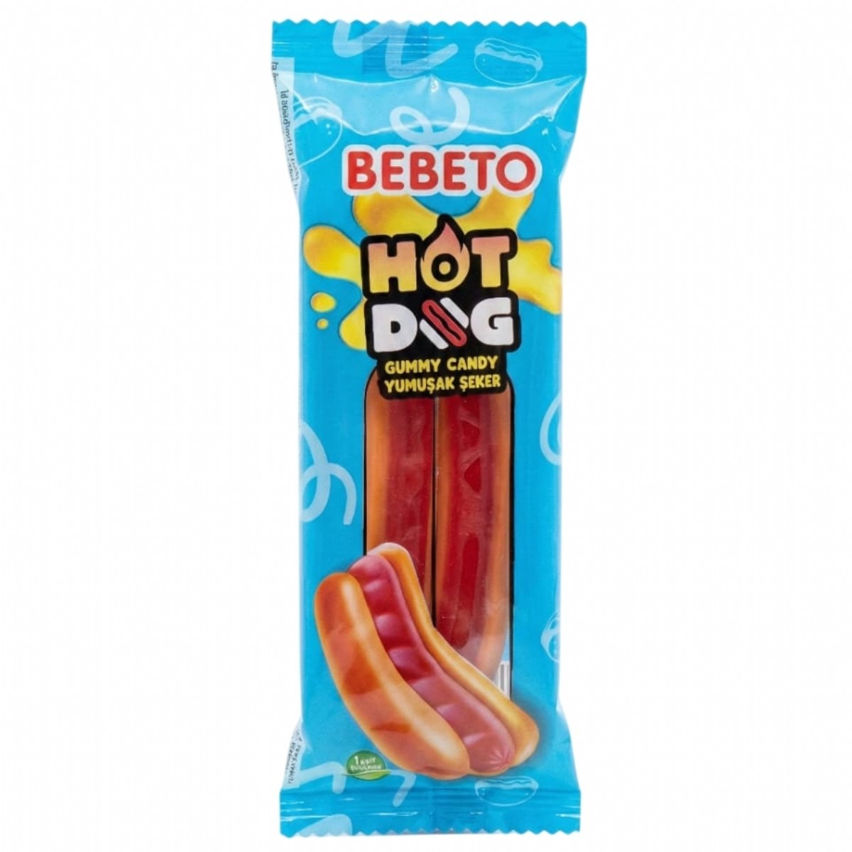 Bebeto Fast Food Yumuşak Şeker Hot Dog