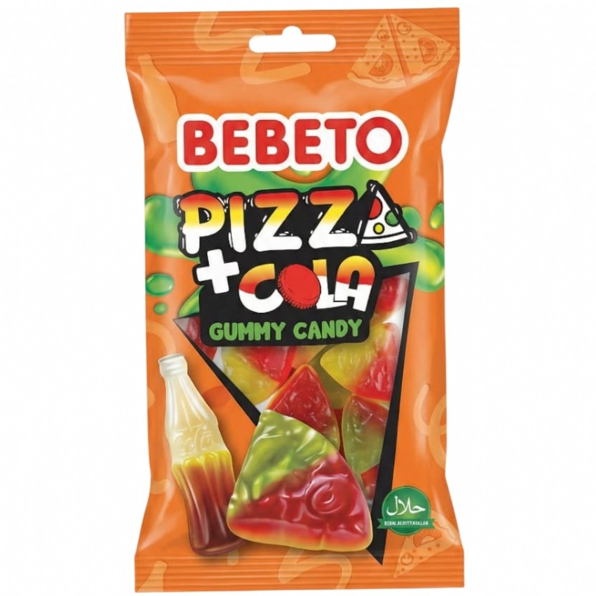 Bebeto Fast Food Pizza+Cola Yumuşak Şeker