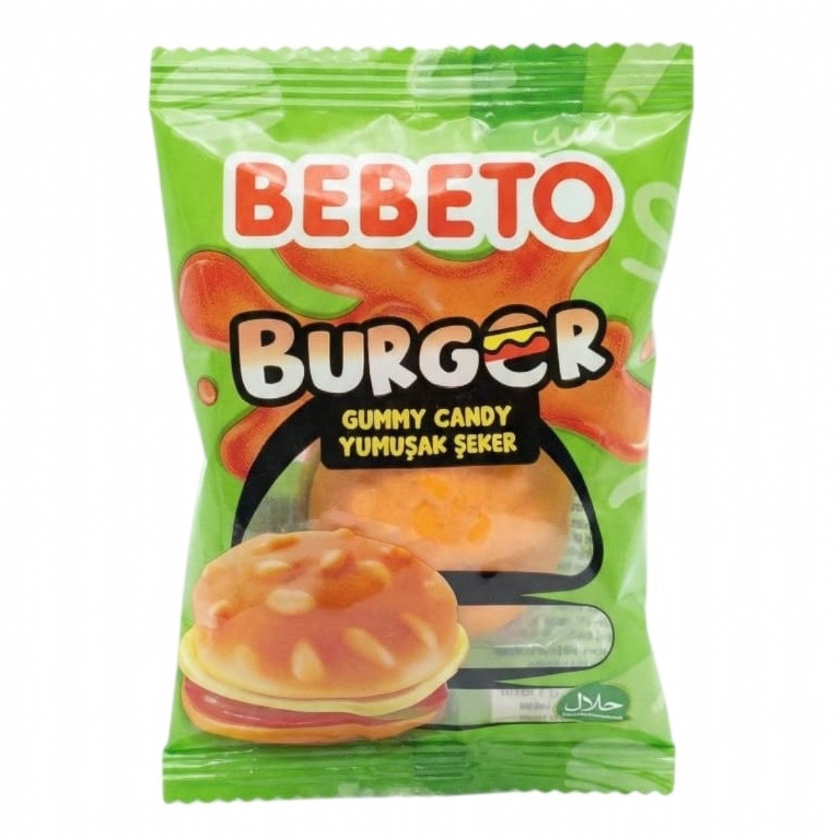Bebeto Fast Food Hamburger Yumuşak Şeker
