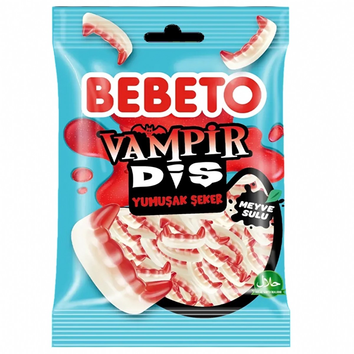 Bebeto Vampir Diş Jelibon 80 gr