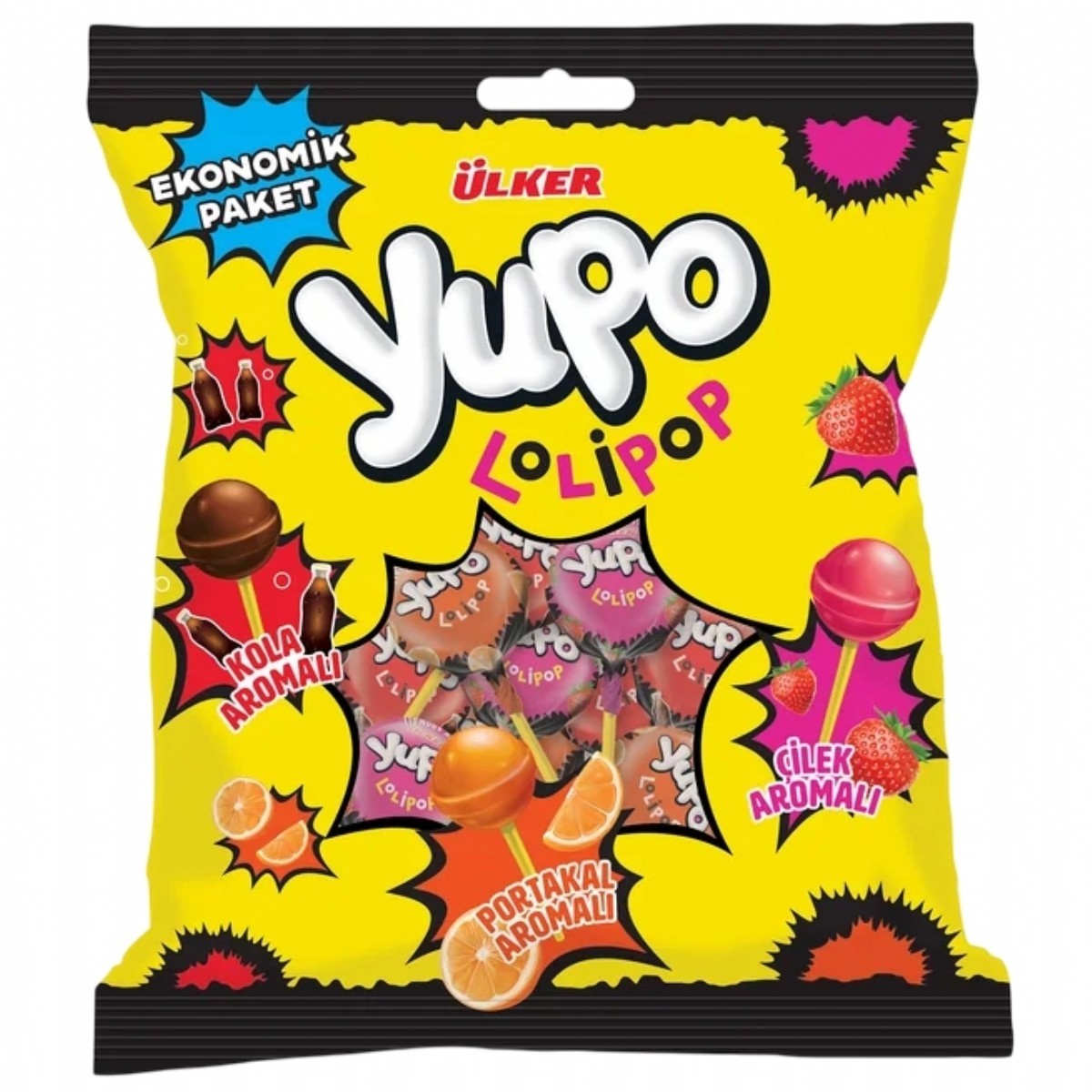 Ülker Yupo Lolipop Şeker 10 lu
