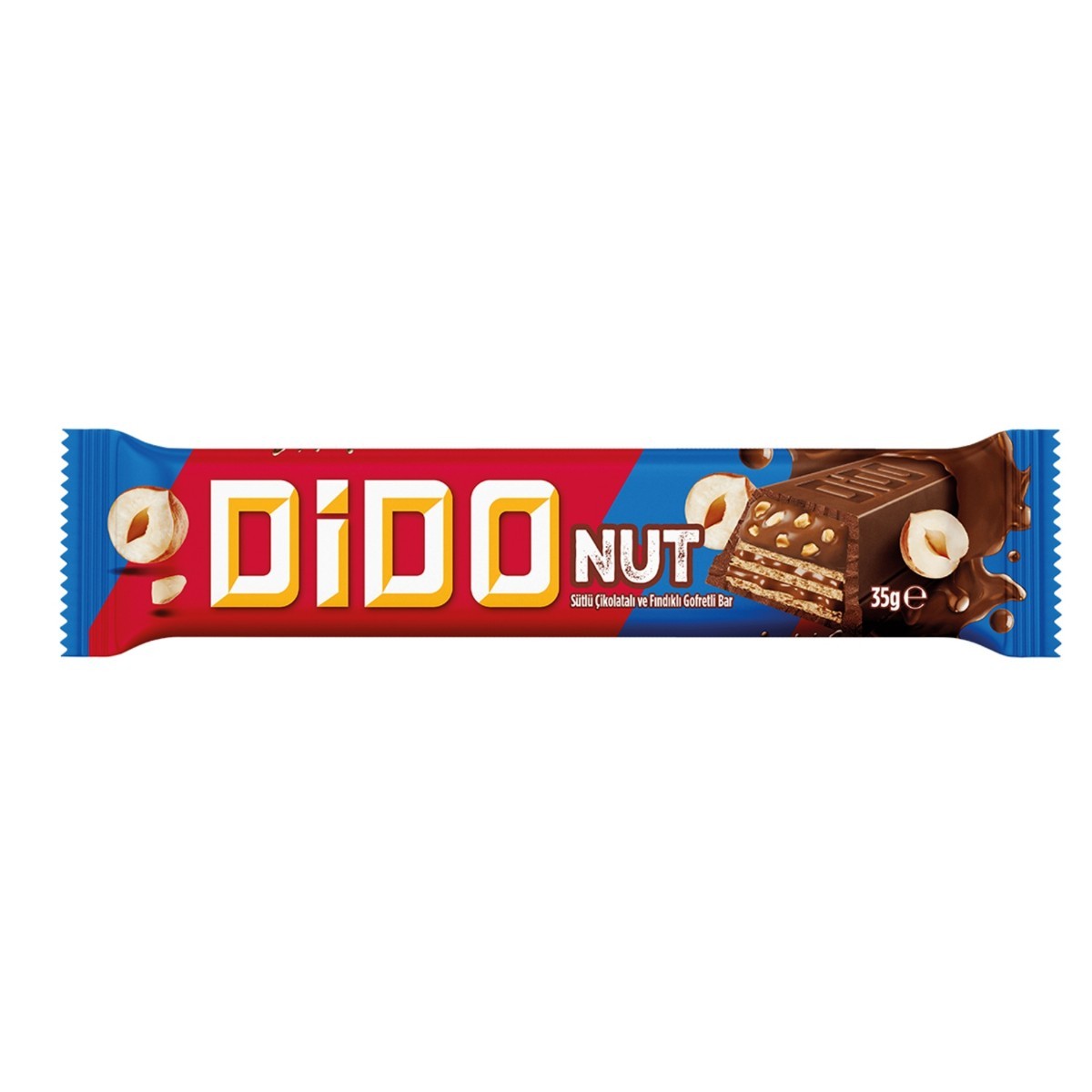Ülker Dido Küçük Fındık Parçalı Gofret 35 Gr