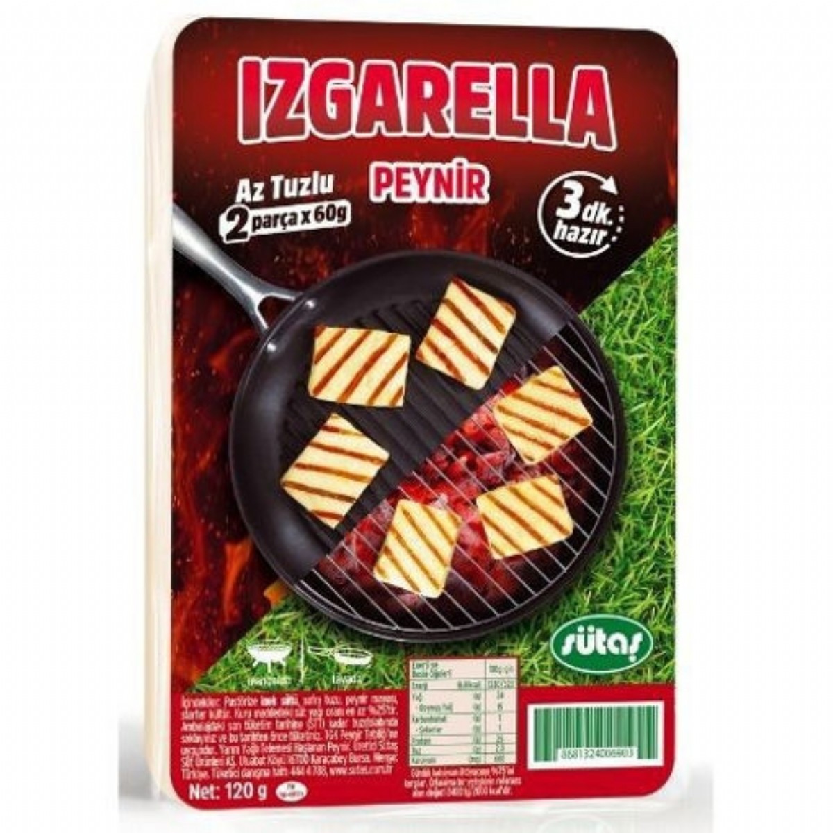 Sütaş Izgarella 120 Gr