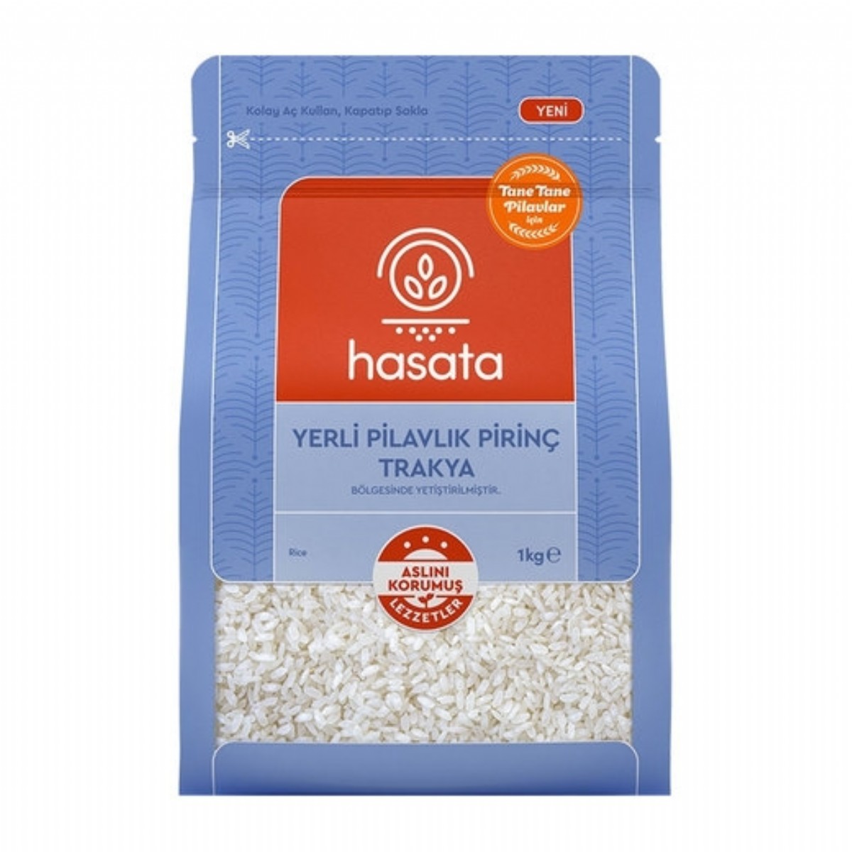 Hasata Yerli Pilavlık Pirinç 1 Kg