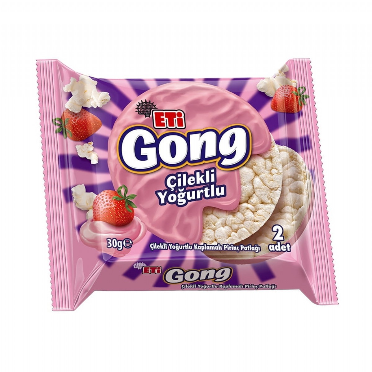 Eti Gong Çilek Yoğurt 30 Gr