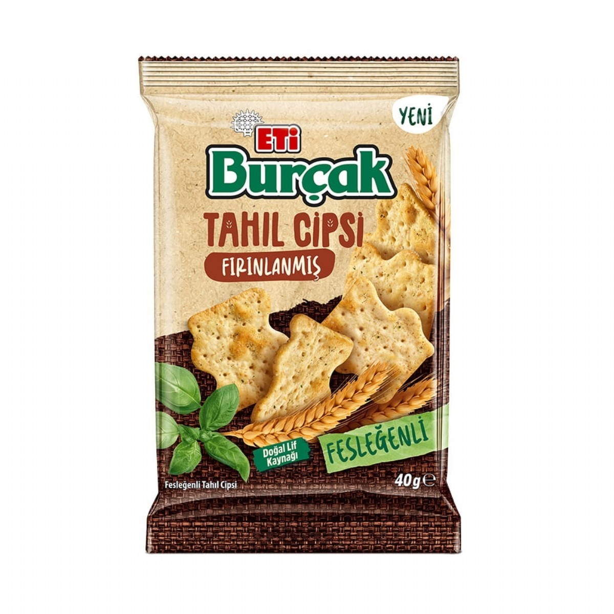 Eti Burçak Tahıl Cipsi Fesleğen 40 Gr