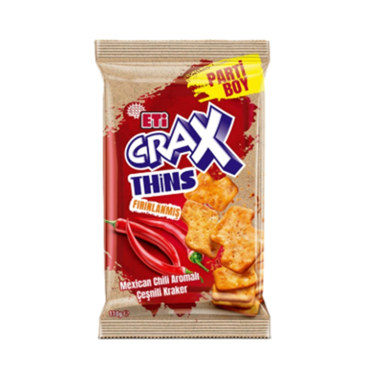 Eti Crax Thins Mexican Chili 110 Gr
