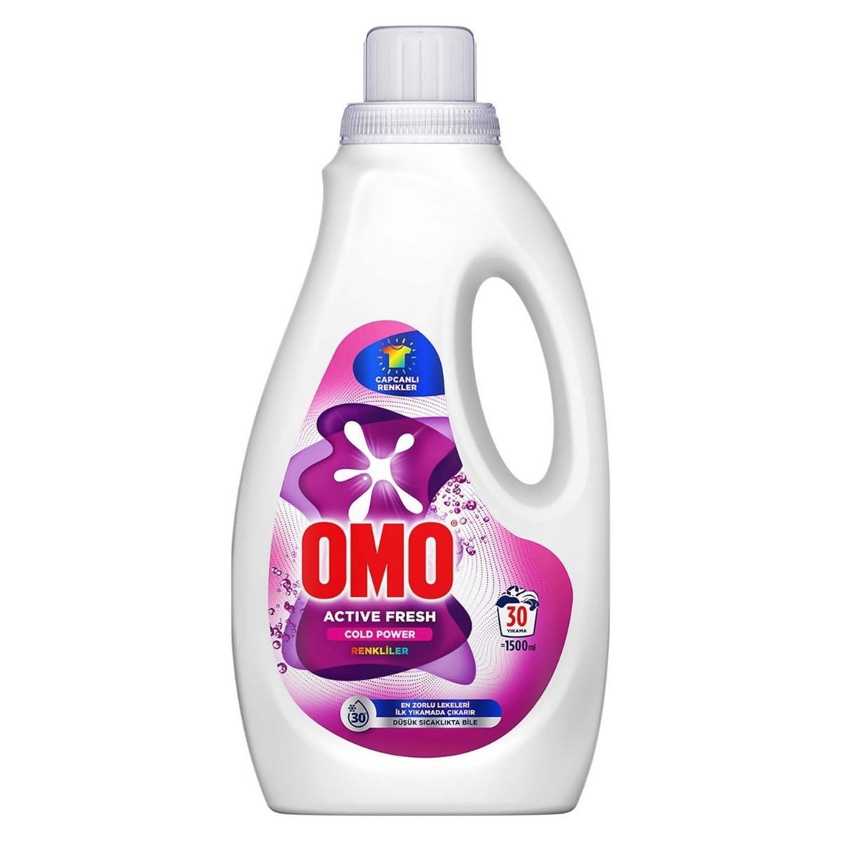 Omo Active Fresh Cold Power Sıvı Deterjan 1500 Ml Color
