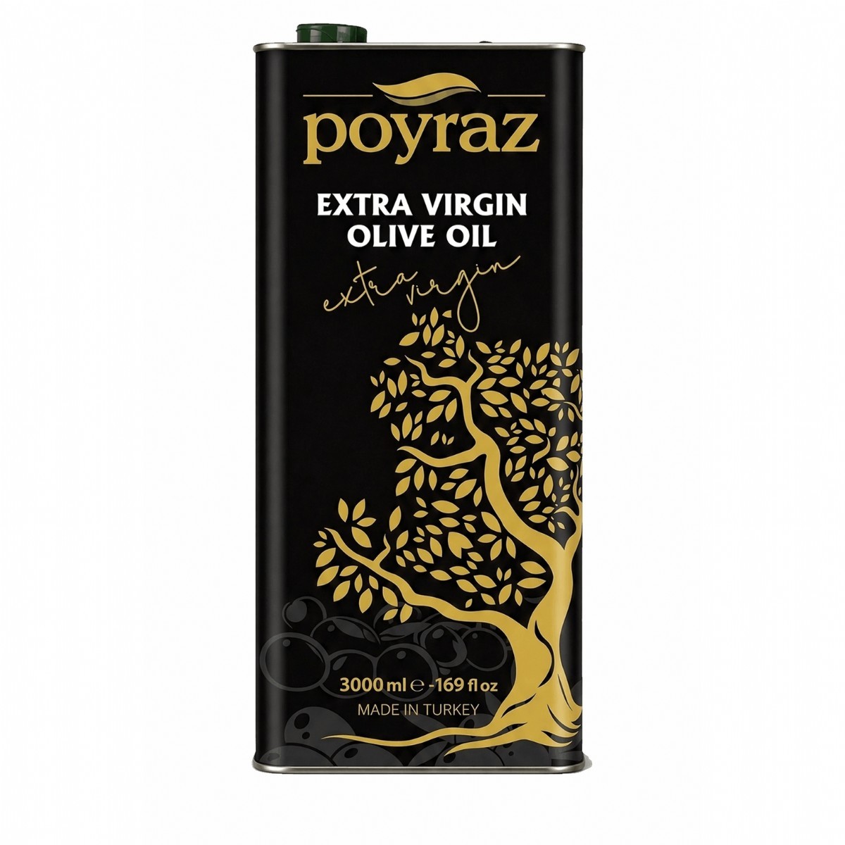 Poyraz Sızma Zeytinyağı Teneke 3 Lt