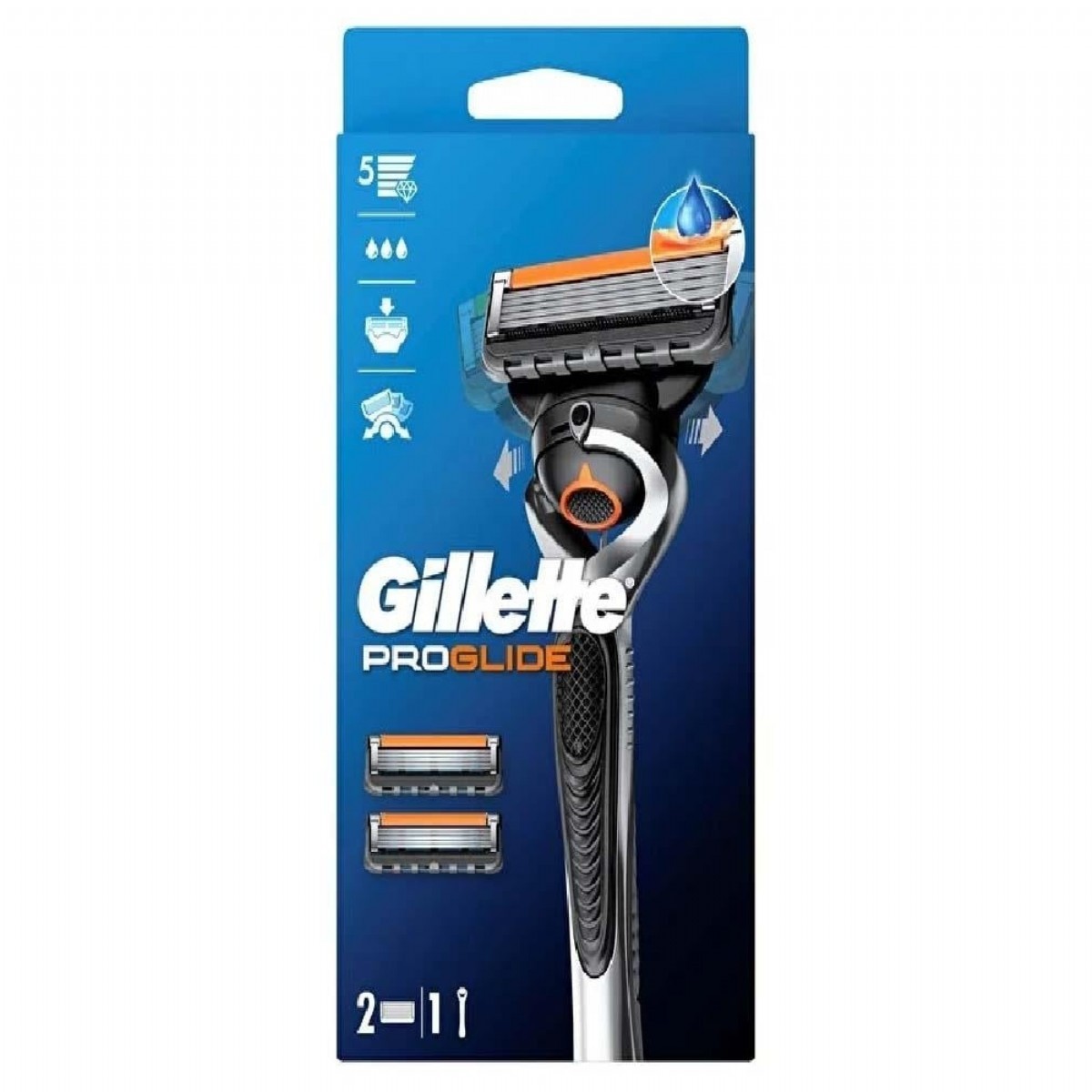 Gillette Fusion ProGlide Tıraş Makinesi + 2 Adet Yedek Başlık