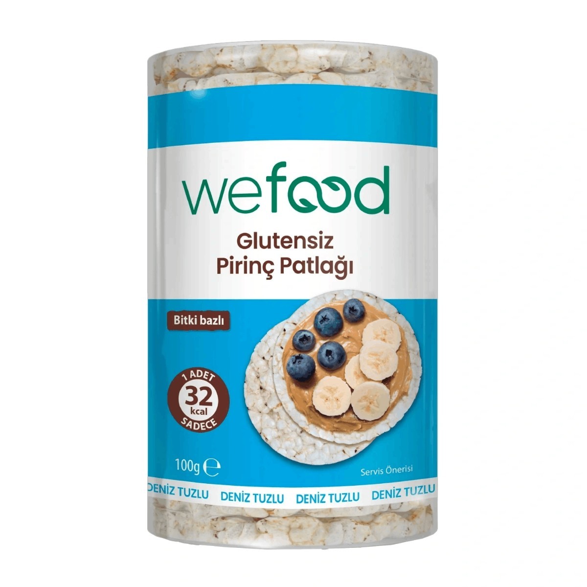Wefood Pirinç Patlağı 100 Gr
