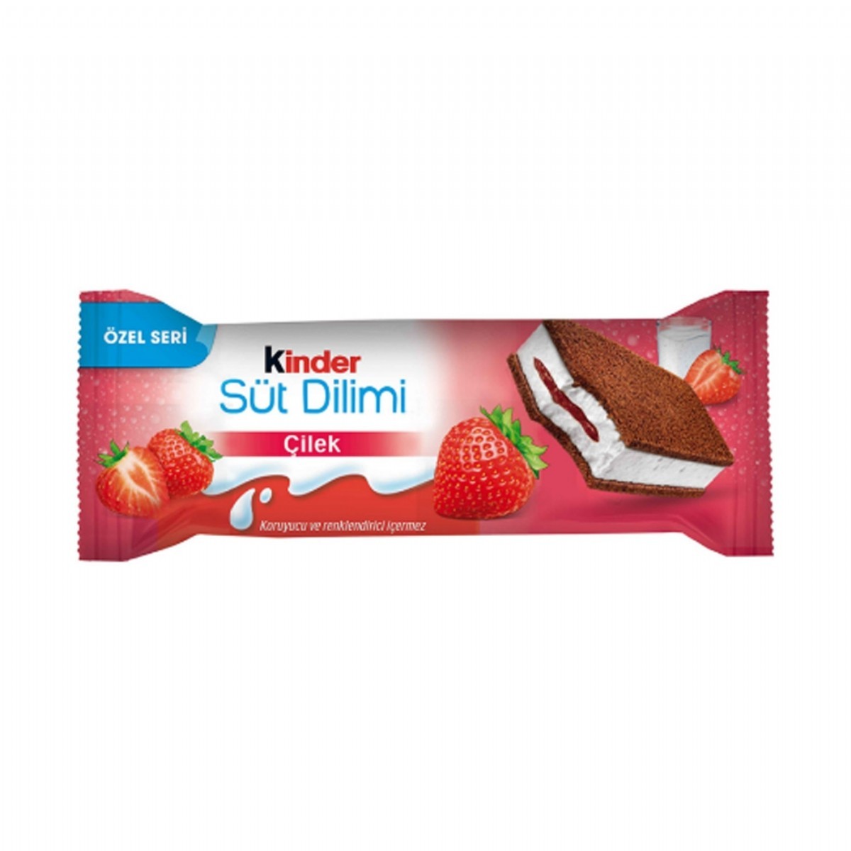Kinder Süt Dilimi Çilekli 28 Gr