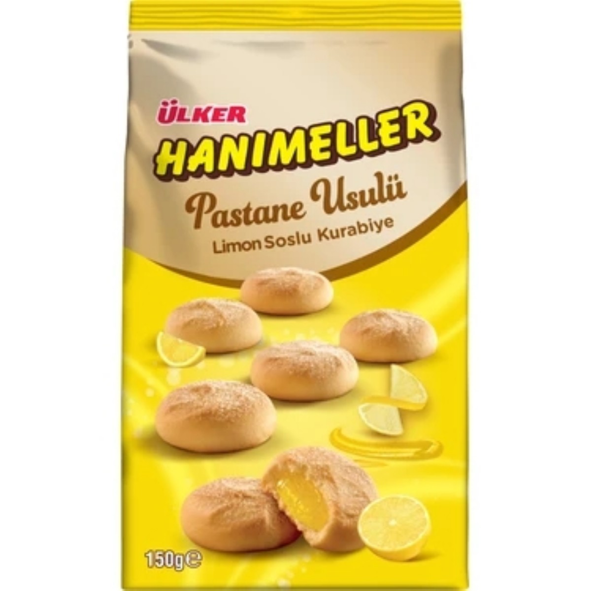 Ülker Hanımeller Kurabiye 150 Gr Limon Soslu