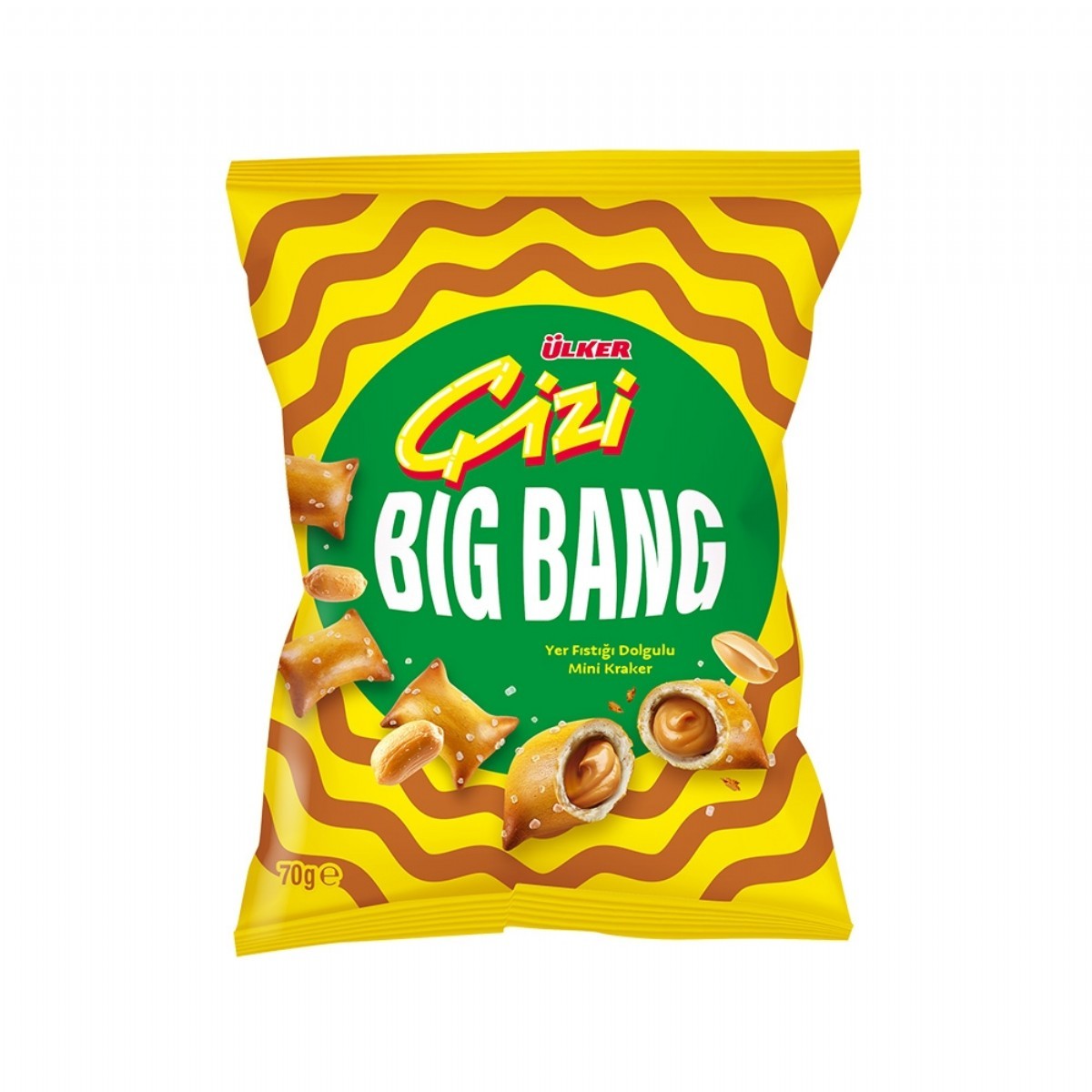 Ülker Çizi Bingbang 70 Gr Yer Fıstık Dolgulu