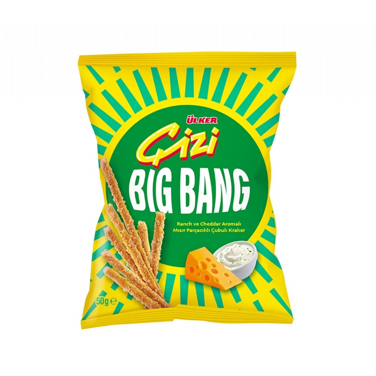 Ülker Çizi Bingbang 50 Gr RanchCheddar