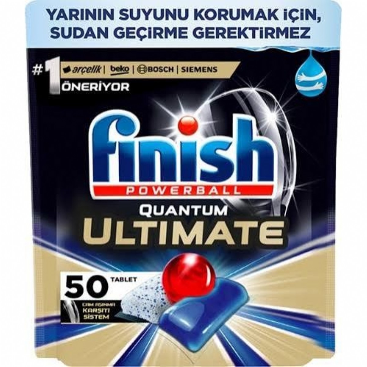 Finish Ultimate Bulaşık Makinesi Tableti 50li